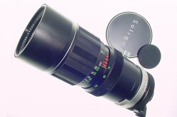 Soligor 75-260mm f/4.5 Auto-Zoom Manual Focus Zoom Lens + Exakta Mount Adaptor