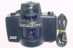 HORIZON インダストリアル MC 828 コンパクトフィルムカメラ Horizon 202 Panorama Russian 35mm film Camera 28mm F/2.8 MC Lens -