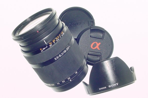 Sony 18-200mm f/3.5-6.3 DT A-Mount Zoom Lens