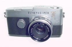 Olympus PEN-F Hlaf Frame 35mm Film Camera with 38mm f/1.8 F.Zuiko Lens
