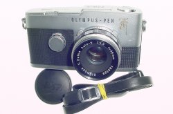 Olympus PEN-F Hlaf Frame 35mm Film Camera with 38mm f/1.8 F.Zuiko Lens