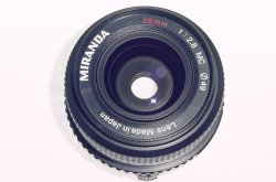 Miranda 28mm F/2.8 MC MACRO Manual Focus Wide Angle Lens For Olympus OM-System