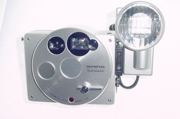 Olympus O-Product 35mm Point & Shoot Film Camera with Flash