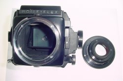 Rolleiflex SL 66 SE 6x6 Medium Format SLR Camera with Planar 80/2.8 HFT Lens