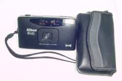Nikon AF 600 Panorama Point & Shoot 35mm Film Camera 28/3.5 Macro Lens