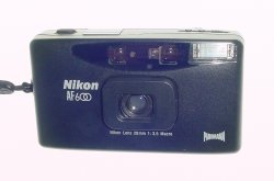 Nikon AF 600 Panorama Point & Shoot 35mm Film Camera 28/3.5 Macro Lens