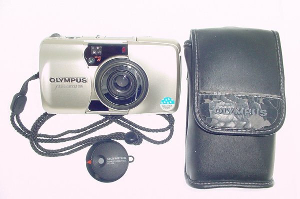 Olympus μ [mju:] Zoom 105 38-105mm 35mm Film Point & Shoot Camera