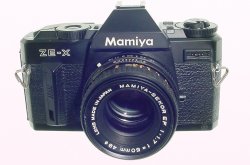 Mamiya ZE-X 35mm Film SLR Camera with Mamiya-Sekor 50mm f/1.7 Lens