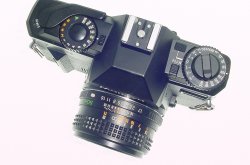 Mamiya ZE-X 35mm Film SLR Camera with Mamiya-Sekor 50mm f/1.7 Lens