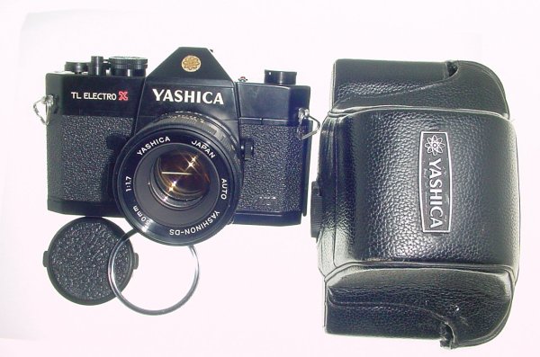 Yashica TL Electro X 35mm Film SLR Camera with Yashinon-DS 50mm F/1.7 Lens