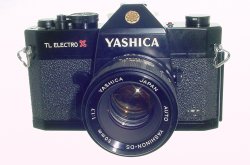 Yashica TL Electro X 35mm Film SLR Camera with Yashinon-DS 50mm F/1.7 Lens