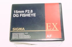 Sigma 15mm f/2.8 EX DG Fisheye AF Lens For Pentax KAF