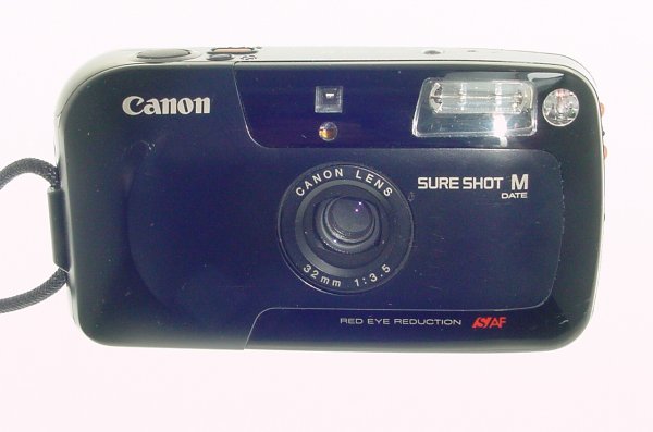 Canon Sure Shot M Date AF 35mm Film Point & Shoot Camera 32/3.5 Lens