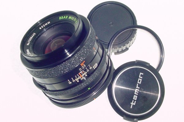 Tamron 28mm f/2.8 BBAR Multi Coated Wide Angle Lens For Canon FD Mount