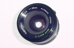 Tamron 28mm f/2.8 BBAR Multi Coated Wide Angle Lens For Canon FD Mount