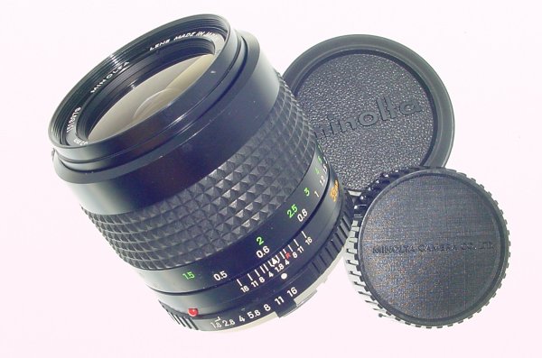 Minolta 35mm F/1.8 MC W.Rokkor-HH Wide Angle Manual Focus Lens
