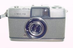 Olympus-Pen 35mm Film Compact Manual Camera D.Zuiko 2.8 cm F/3.5 Lens