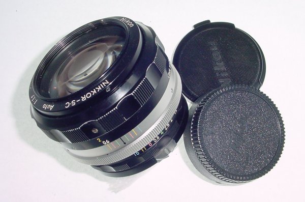 Nikon 55mm F/1.2 Auto NIKKOR-S.C Pre-AI Standard Manual Focus Lens