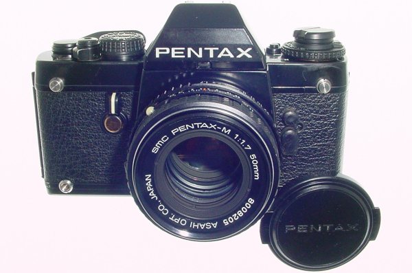Pentax LX 35mm Film SLR Manual Camera with Pentax-M 50 smc Lens