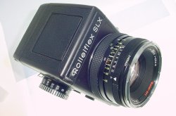Rolleiflex SLX 120 Film Medium Format Camera with Planar 80mm F/2.8 Rollei-HFT Lens Kit