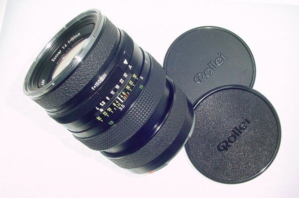 Rolleiflex SLX and 6000 Series Sonnar 150mm f/4 Rollei-HFT Portrait Lens