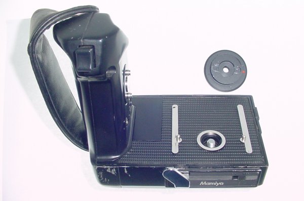 Mamiya Motor Drive Winder Hand Grip + Winding Adaptor For M645 / 1000S Series