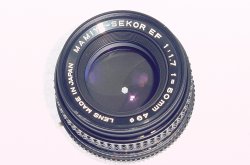 Mamiya 50mm f/1.7 Mamiya-Sekor EF Standard Manual Focus Mamiya E Mount Lens