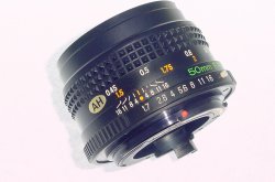 Mamiya 50mm f/1.7 Mamiya-Sekor EF Standard Manual Focus Mamiya E Mount Lens