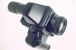Mamiya 645 PRO Camera + Mamiya-Sekor 80/2.8 C Lens + Motor Drive + SV Prism