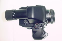 Mamiya 645 PRO Camera + Mamiya-Sekor 80/2.8 C Lens + Motor Drive + SV Prism