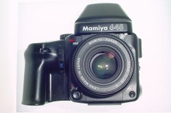 Mamiya 645 PRO Camera + Mamiya-Sekor 80/2.8 C Lens + Motor Drive + SV Prism