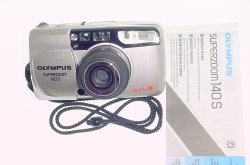 Olympus Superzoom 140 S Multi AF Point & Shoot Film Camera 38-140mm Zoom Lens
