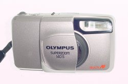 Olympus Superzoom 140 S Multi AF Point & Shoot Film Camera 38-140mm Zoom Lens