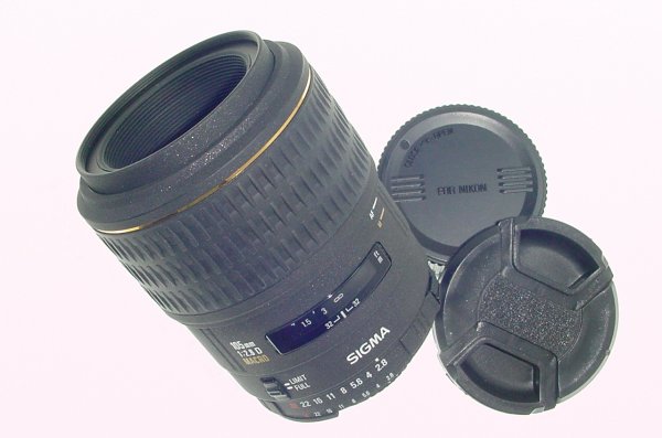 Sigma 105mm F/2.8 D DG MACRO EX Auto Focus Lens For Nikon AF