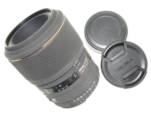 Sigma 105mm F/2.8 D DG MACRO EX Auto Focus Lens For Nikon AF