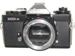 minolta XD-S 35mm Film SLR Manual Camera + 50mm F/1.4 Rokkor MD Lens