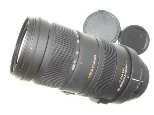 Sigma 120-400mm f/4.5-5.6 APO HSM OS AF Zoom Lens for Canon EF