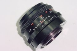 CARL ZEISS JENA DDR 50mm F/2.8 TESSAR M42 Screw Mount Lens Excellent