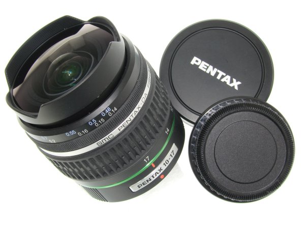 Pentax 10-17mm F/3.5-4.5 ED (IF) Pentax-DA smc Fish-Eye Zoom Lens