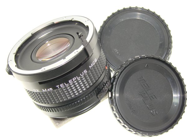 Teleplus 2X MC6 M45 Teleconverter for Mamiya 645 Cameras