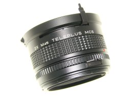 Teleplus 2X MC6 M45 Teleconverter for Mamiya 645 Cameras