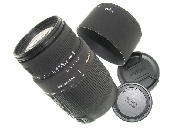 Sigma 70-300mm F/4-5.6 DG OS Auto & Manual Focus Zoom Lens For Nikon AF