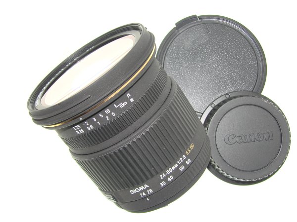 Sigma 24-60mm F/2.8 EX DG AF & MF Zoom Lens for Canon EF