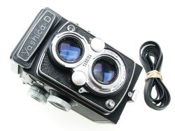 Yashica D TLR 6x6 120 Film Medium Format Manual Camera with 80/3.5 Lens