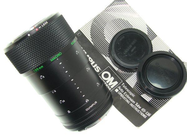 Olympus 65-116 MACRO 135mm 80mm 38mm 20mm Extension OM-System Tube