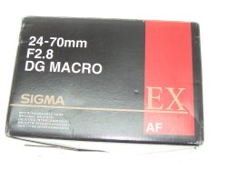Sigma 24-70mm f/2.8 EX DG Macro AF/MF Zoom Lens For Canon EF