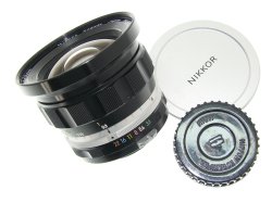 Nikon 20mm F3.5 Auto Nikkor-UD Nippon Kogaku Pre-AI Wide Angle MF Lens