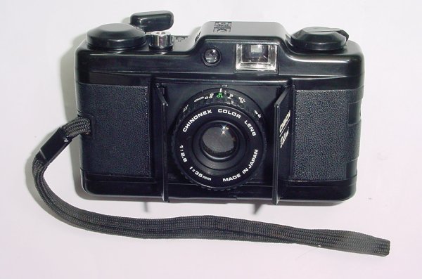 CHINON Bellami 35mm Film Compact Manual Focus Camera 35/2.8 Lens - Excellent