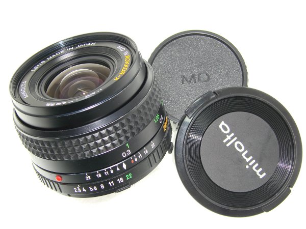 Minolta 28mm F/2.8 MD W.Rokkor-X Wide Angle Manual Focus Lens