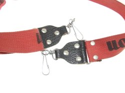 Canon Genuine Vintage Shoulder Black & Red neck Strap